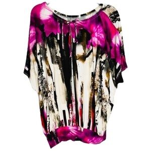Bryn Walker Allegra Tunic Fuchsia Women's Size Small NWT